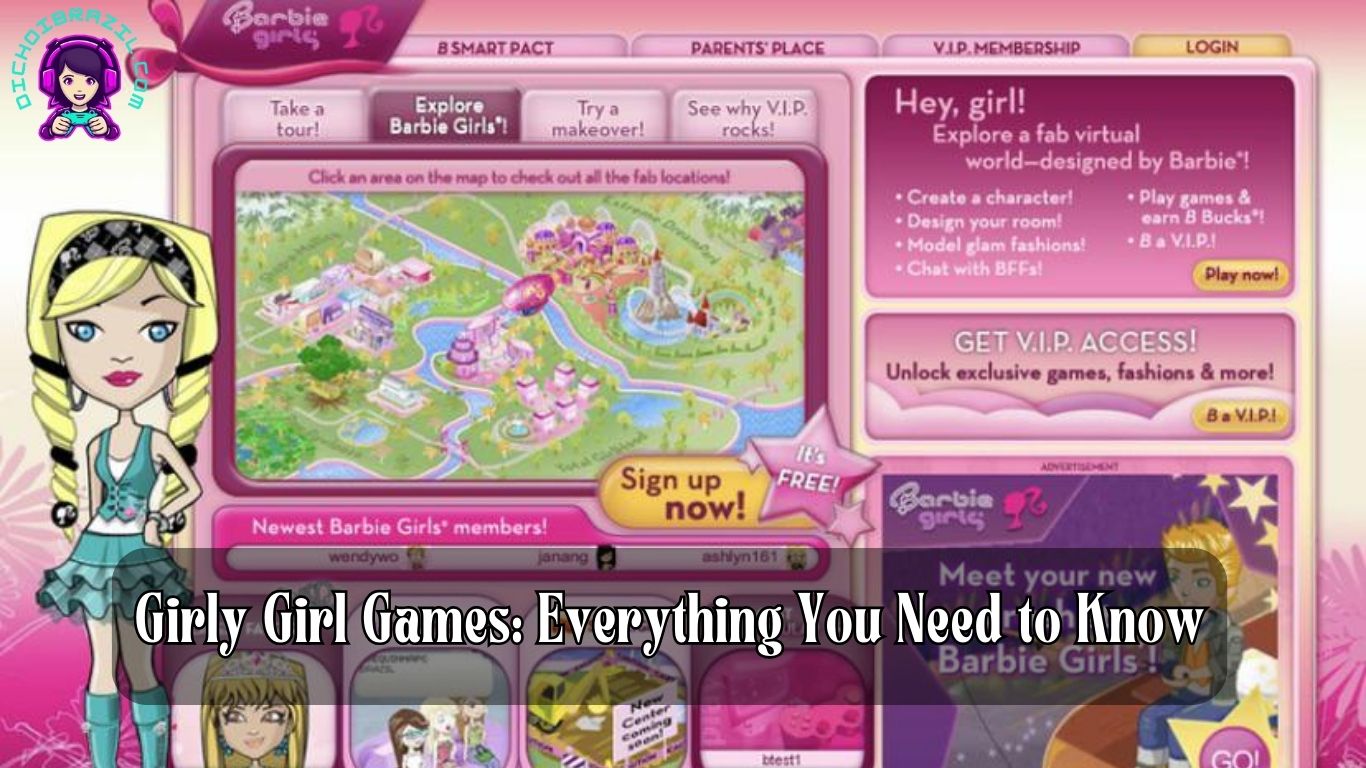 girly girl games